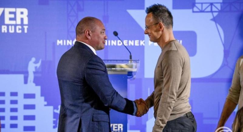 5,5 milliárd forinttal támogatja a kormány a Bayer Construct 12 milliárd forintos sóskúti beruházását