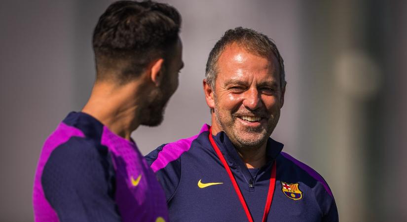 Sky Sport: egyre forróbb téma, hogy Hansi Flick otthagyja a Barcát