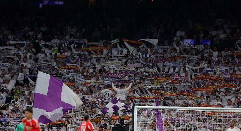 BL: az UEFA megbüntette a Real Madridot náci karlendítést bemutató szurkoló miatt