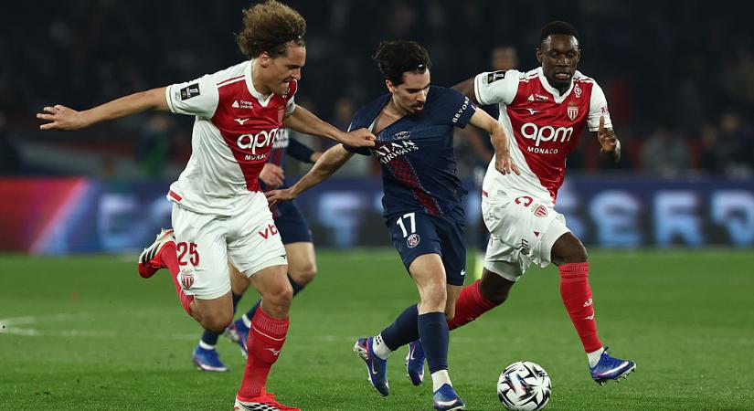 Ligue 1: hazai pályán szenvedett vereséget a Monaco ellen a PSG – videóval