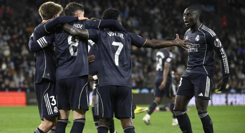 Topligák: Mázlis góllal szenvedte ki a győzelmet a Real Madrid - videó