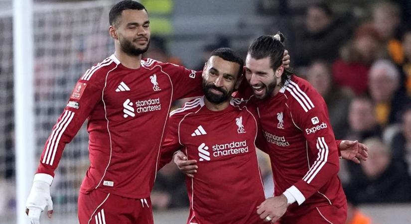 Szoboszlai Dominikék visszavágtak, továbbjutott a Liverpool