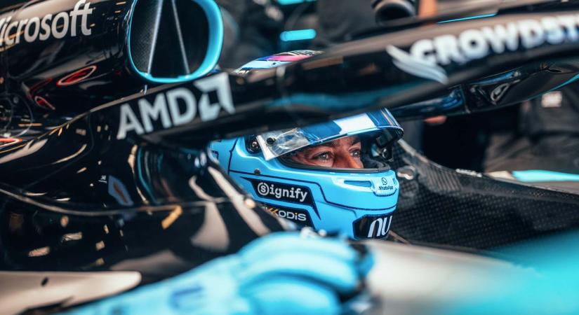 Russell az élen, Antonelli nagyot bukott az utolsó szabadedzésen