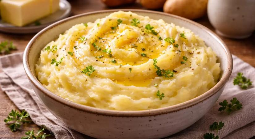 Komáromi krumplipüré: Szőnyben lakó nagymamám ezzel a módszerrel készítette, egyszerűen isteni volt a plusz hozzávaló a tejszín legyen