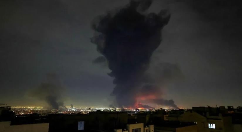 Izraeli Védelmi Erők: 80 vadászgéppel támadta Izrael Iránt