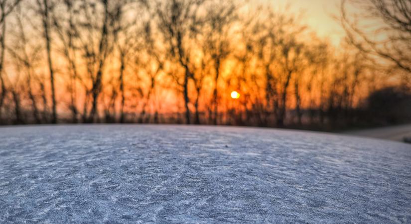 -7 fokot hozott a tavasz eddigi leghidegebb reggel