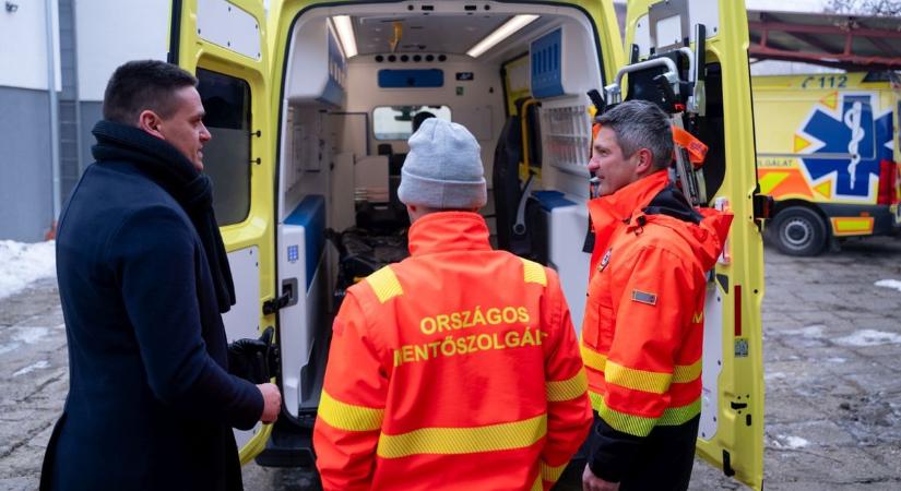 Még biztonságosabbá válik a mentés vármegyénkben