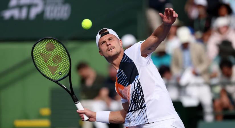 Fucsovics Márton történelmet írt egy amerikai tenisztornán