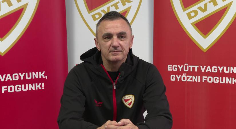Vignjevic: "Nem könnyíti meg a dolgunkat, hogy…" - így maradhat bent az NB I-ben a Diósgyőr