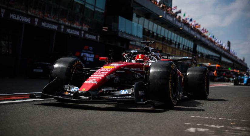 Leclerc: A Ferrari sehol sincs a Mercedeshez képest