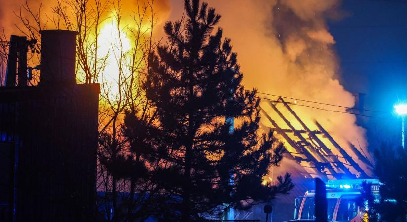 Tűz pusztított Kádárta majorban, Porga Gyula segítséget ajánlott a károsultaknak