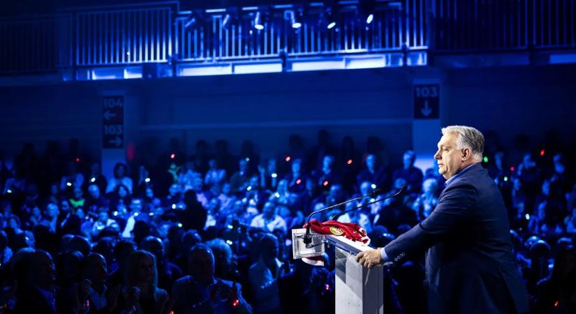 Orbán Viktor élőben a debreceni háborúellenes gyűlésről