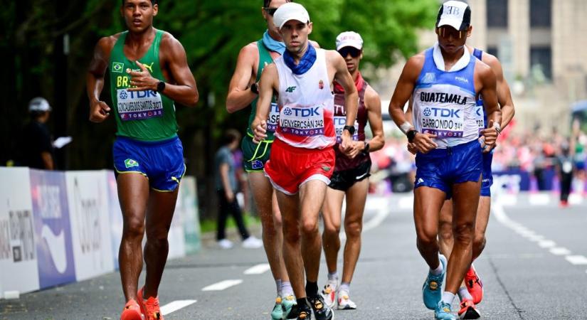 A világ idei legjobb idejét gyalogolta Venyercsán Bence