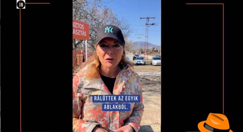 Vitályos Eszter aktivistája azt állítja, rálőttek, miközben Szentendrén ‘kopogtatott’