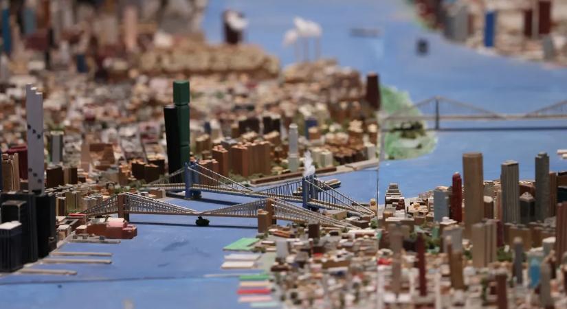 21 éven át építette a pincéjében New Yorkot, elképesztő lett a végeredmény - Galéria