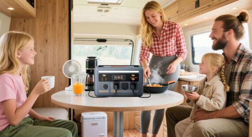 Blackview OSCAL PowerMax 1800 SE power station – 1024 Wh kapacitás és 1800 W teljesítmény egy hordozható energiaállomásban