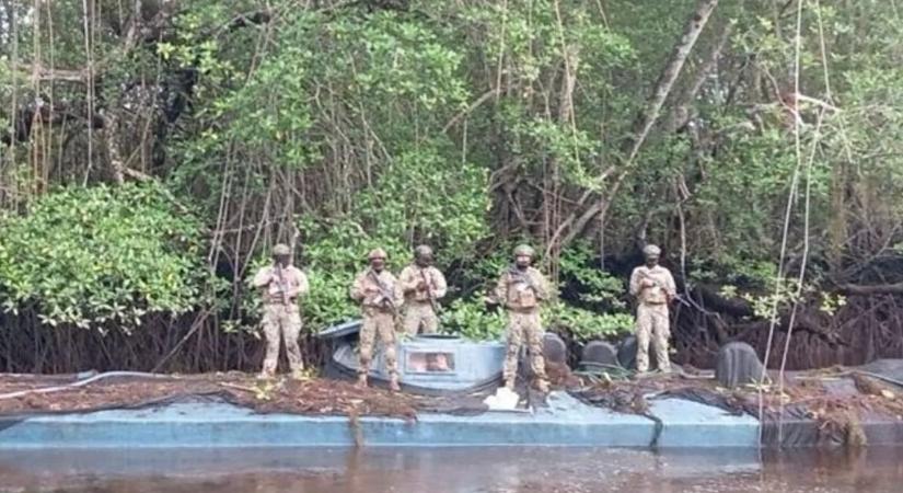 Kokainszállító tengeralattjáróra csaptak le Ecuadorban