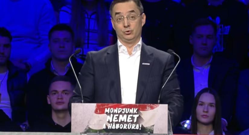 Papp, Széles, Barcsa és Antal is csak ukránozni meg brüsszelezni tudott a “háborúellenes” gyűlésen