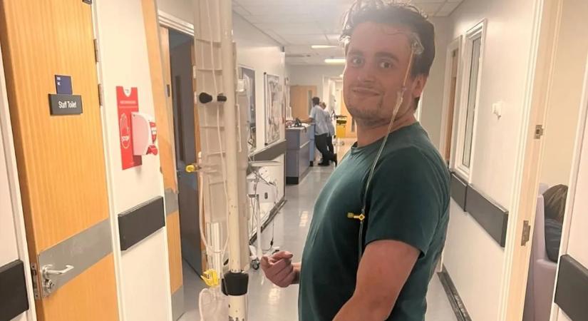 50 alkalommal küldték el az orvosok a 23 éves férfit - most gyógyíthatatlan agydaganattal küzd