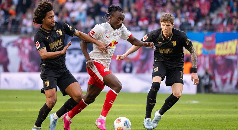 Bundesliga: hátrányból fordítva győzte le az Augsburgot a RB Leipzig! – videóval
