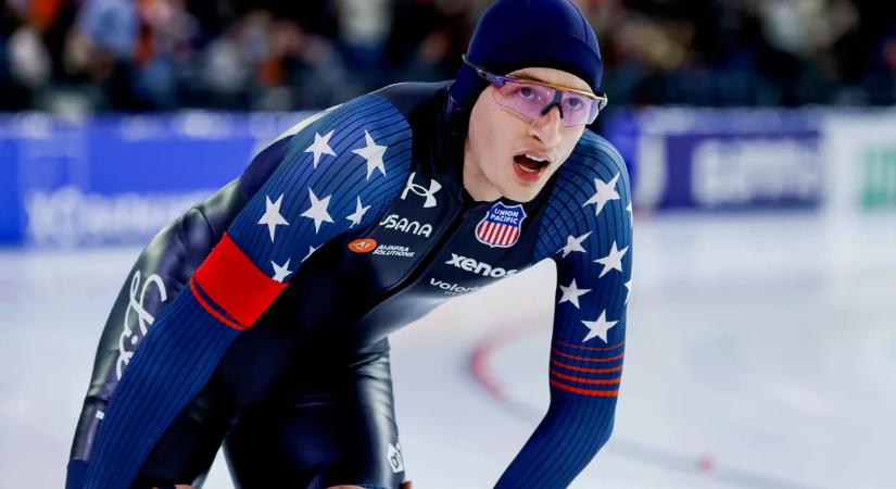 Gyorskorcsolya: Stolz vezet az első nap után az összetett-vb-n