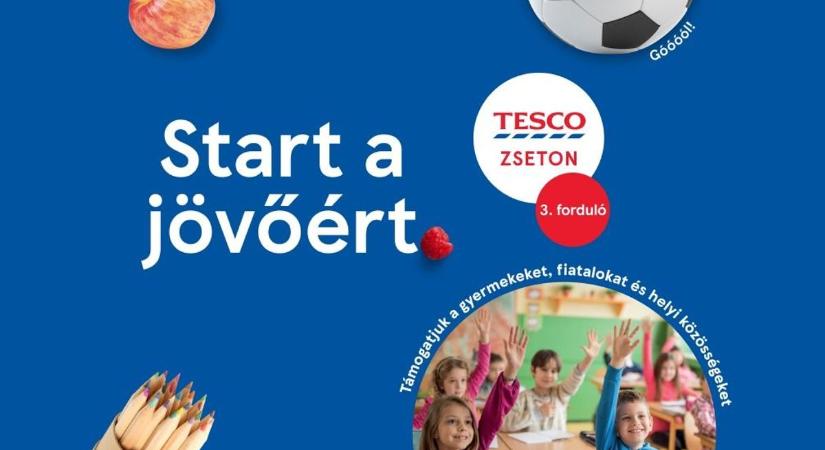 Közel 3 milliót fordít a fiatalok jövőjére a Tesco Győr-Moson-Sopron vármegyében