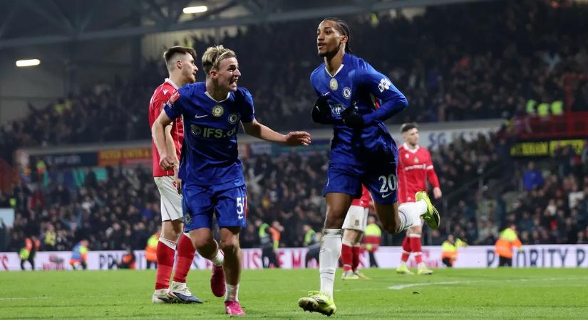 A Wrexham hosszabbításra kényszerítette a Chelsea-t, de a londoniak jutottak az FA-kupa negyeddöntőjébe
