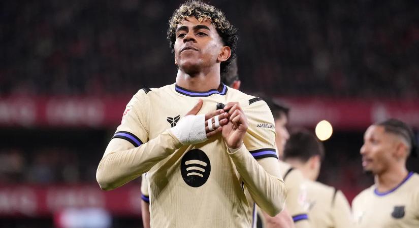 Lamine Yamal remek góljával nyert a Barcelona a Bilbao otthonában