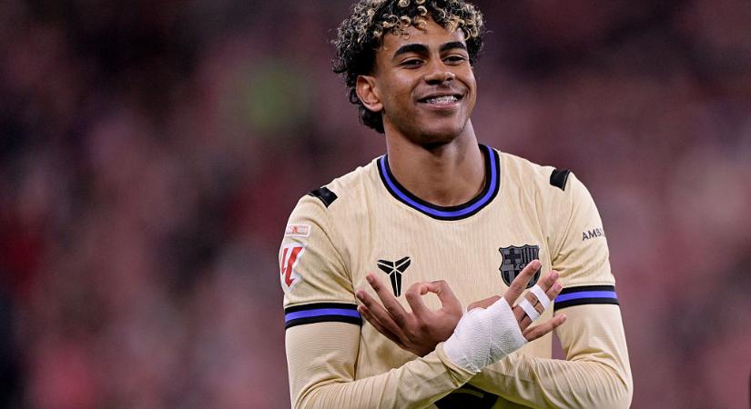 La Liga: Lamine Yamal gólja döntött az Athletic Bilbao otthonában – videóval