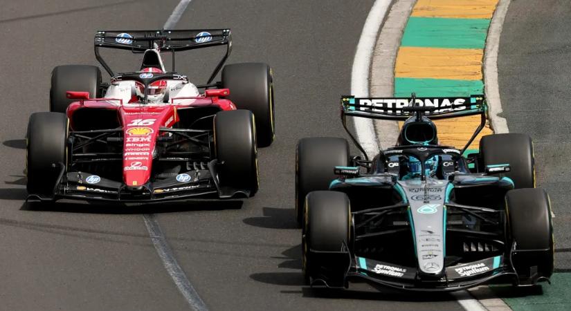 Nincs válasz a Mercedesre, Russell sima győzelemmel kezdte az F1 új korszakát