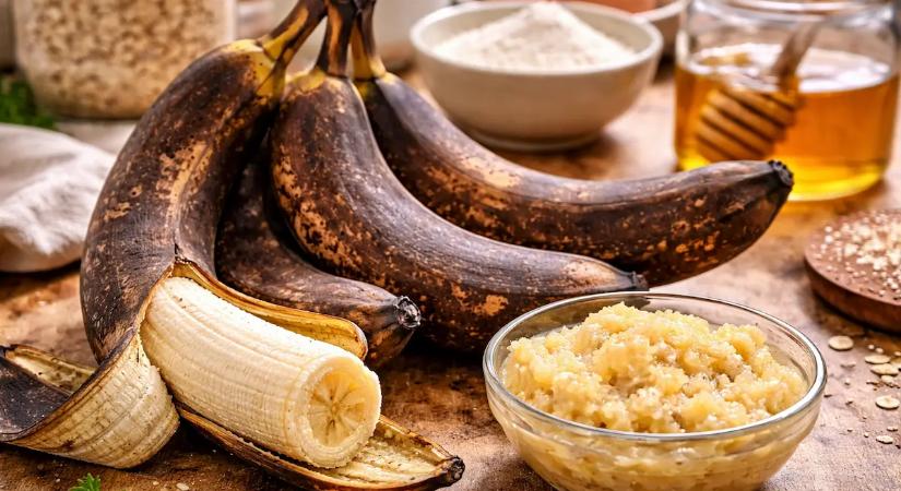 A legtöbb ember túl korán dobja ki a banánt, pedig a fekete banán a legjobb cukorhelyettesítő.