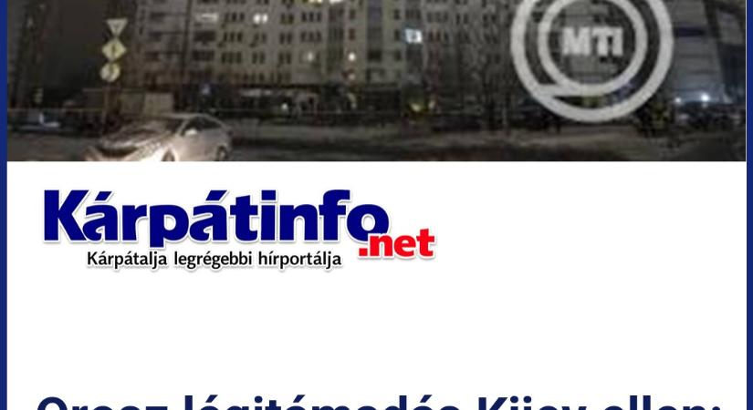 Orosz légitámadás Kijev ellen: mintegy 2000 épület maradt fűtés nélkül