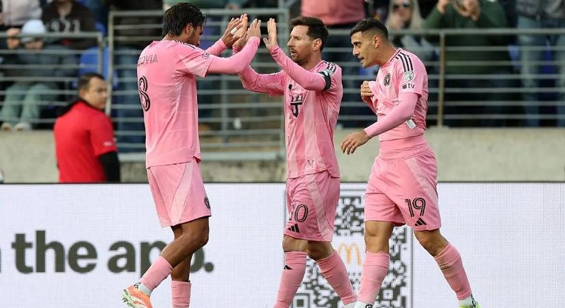 Messi egy gólra a 900-tól, Pintér Dániellel a kispadon nyert az Inter Miami – videó