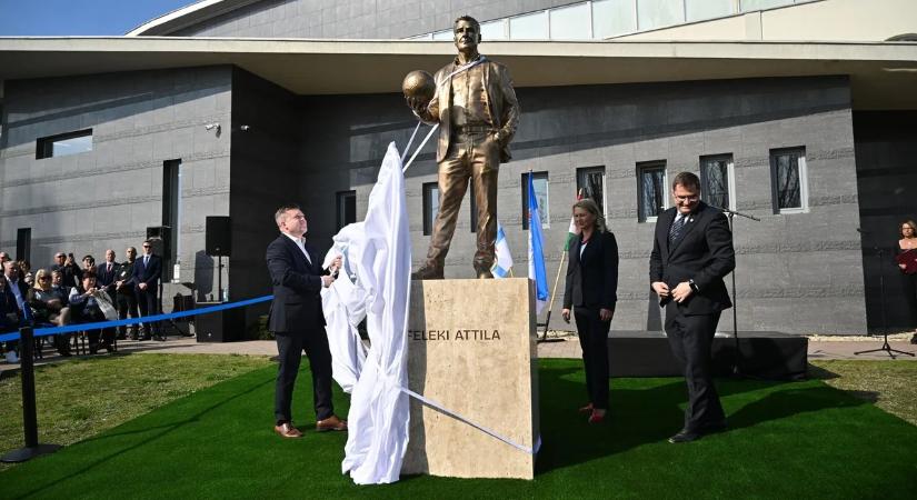 Felavatták Feleki Attila szobrát