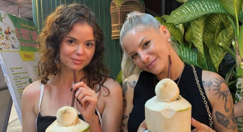 Hihetetlenül dögös fotót posztolt Metzker Viki és Nagy Bogi