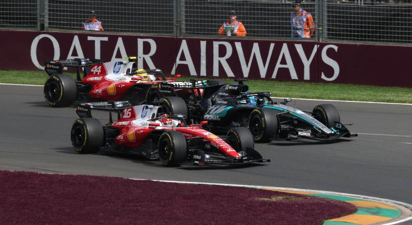 Hamiltonnak pár körön múlt a dobogó