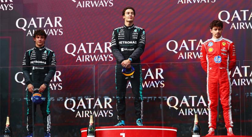 Russell örül, Antonelli örül, és talán Leclerc is örül – az Ausztrál Nagydíj dobogósainak nyilatkozatai