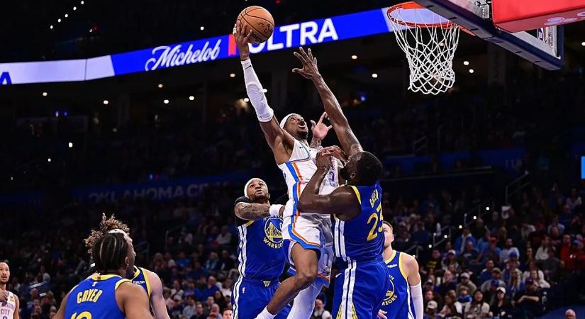 A Warriors ellen szerezte meg idénybeli 50. győzelmét a címvédő OKC – videó