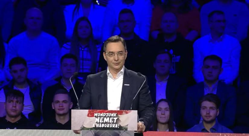 "Ha valamikor van aktualitása annak, hogy a háború ellen felemeljük a szavunkat, az most van!"