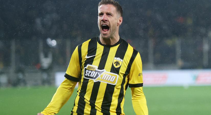 Légiósok: Emelkedett Varga Barnabás piaci értéke a görög bajnokságban