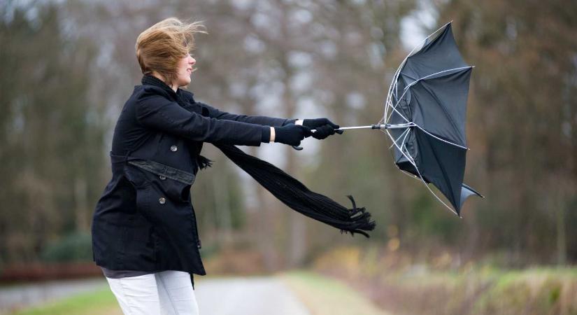 Erős széllökésekre figyelmeztetnek az ország több régiójában