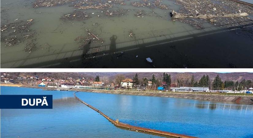Legyen ilyen is: megtisztították az egyik víztározót a több tonna hulladéktól