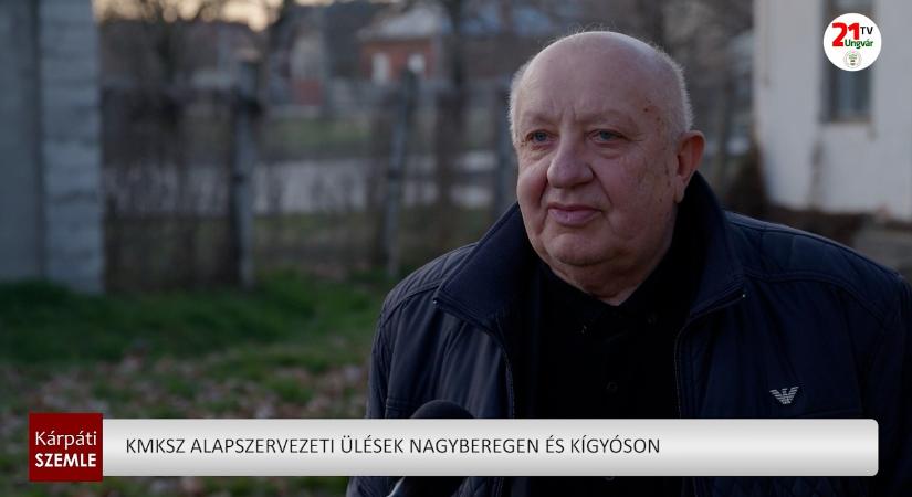 KMKSZ alapszervezeti ülések Nagyberegen és Kígyóson (videó)