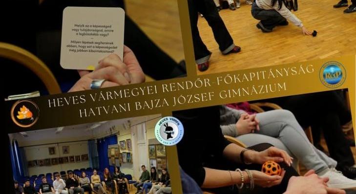 Bűn- és balesetmegelőzési előadássorozat fiataloknak 