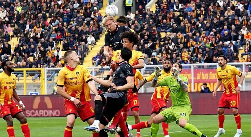 A Cremonese legyőzésével mozdult el a kieső helyről a Lecce