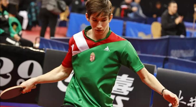 Asztalitenisz: Szántosi Dávid főtáblás lett Otocecben