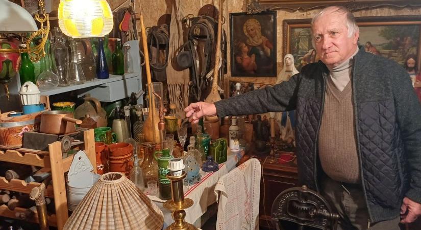 Ingyen se kell senkinek a balatonszabadi gyűjtő páratlan kollekciója