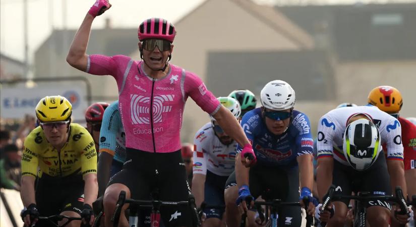 Amerikai szakaszgyőzelem Vingegaard első idei versenyén