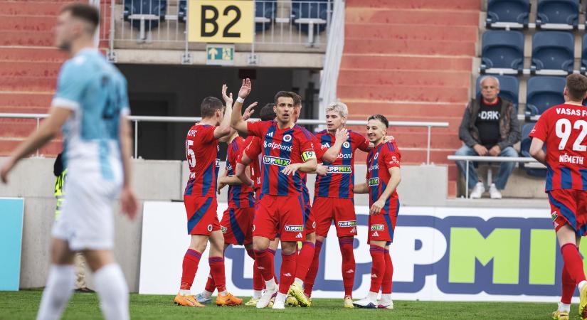 NB II: Hengerelt a Vasas, de győzött a Vidi és a Mezőkövesd is - videó, eredmények
