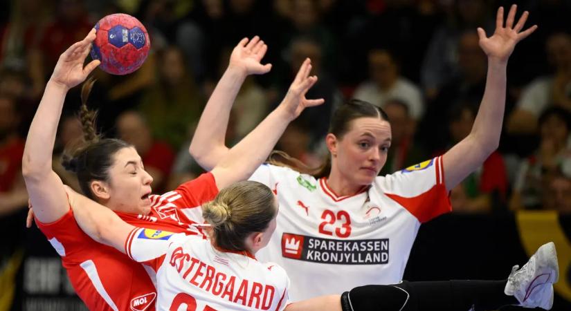 A magyar női kéziválogatott csak futott az eredmény után Dániában, csúnya zakó lett a vége